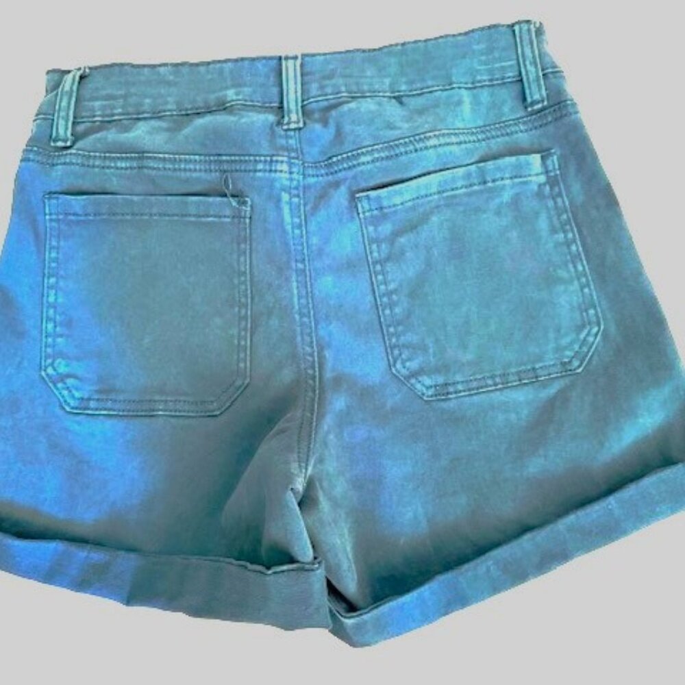 One5One Teal Shorts - Picture 3 of 3